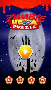Zombie Hexa Puzzle screenshot 1