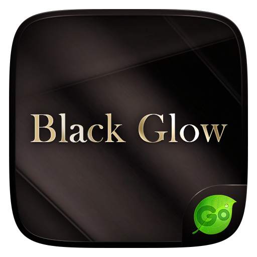Black Glow GO Keyboard Theme 4.5
