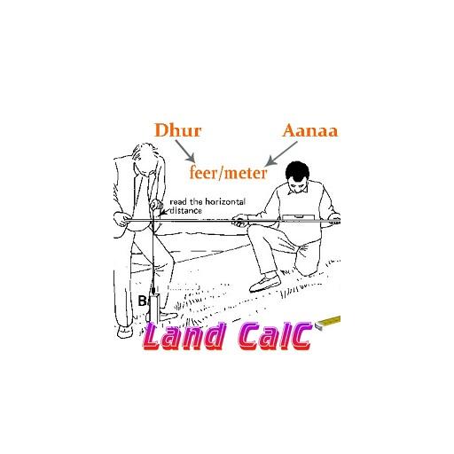 Land CalC App icon