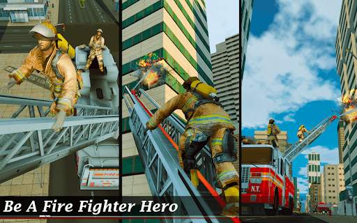 Flying Fire Truck Simulator скриншот 4