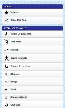 Exercises for Girls screenshot 1