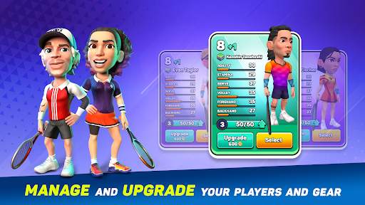 Mini Tennis: Perfect Smash screenshot 3