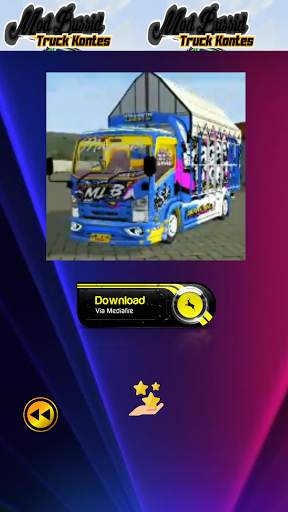 Mod Bussid Truck Contest screenshot 6