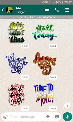 Motivation Stickers For Whatsapp screenshot 1