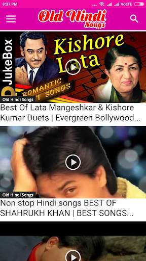 Old Hindi Video Songs - Bollywood screenshot 2