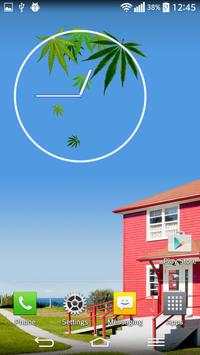 Rasta Weed Clock Widget screenshot 3