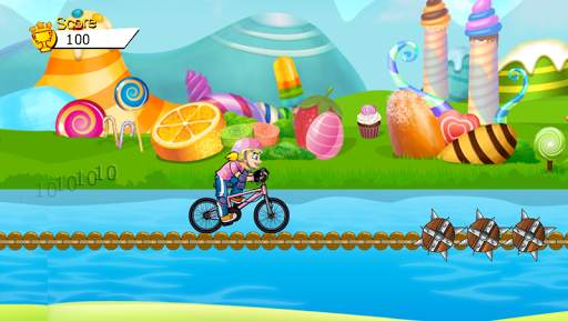 Shark Attack Bike screenshot 1