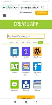 Appsgeyser screenshot 3