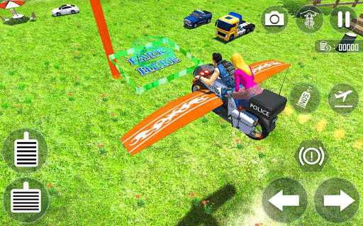 Flying Motorbike 3D Simulator screenshot 1