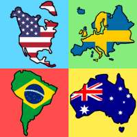 Flags of All World Continents logo