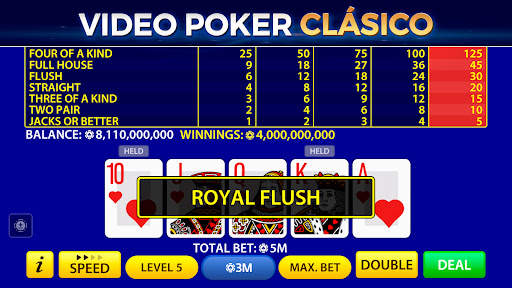 Video Poker de Pokerist screenshot 1