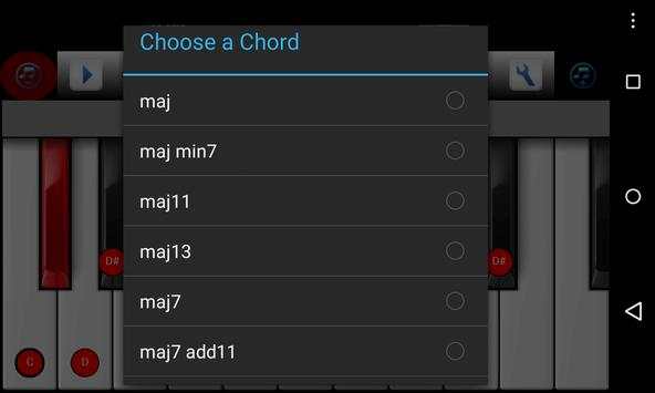Piano Chords and Scales screenshot 3