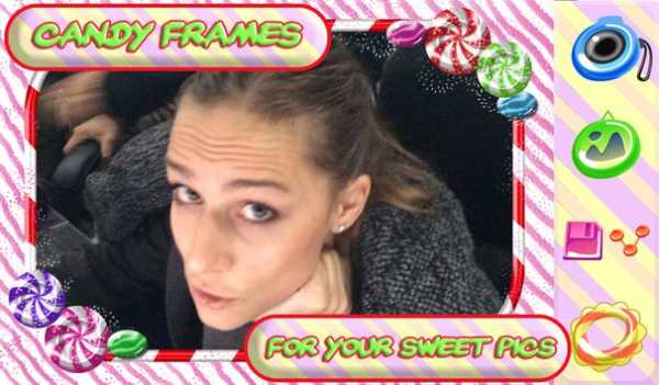 Candy Photo Frames - Cute Pics screenshot 5