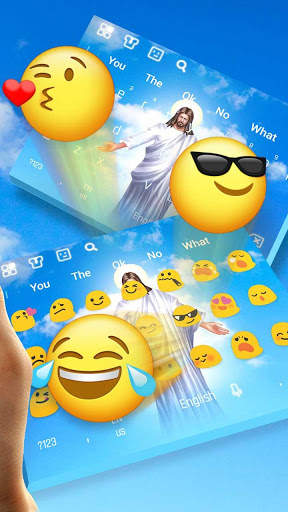 Live 3D Jesus Christ Keyboard screenshot 3