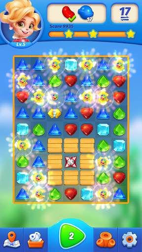 Jewel crush - color match game screenshot 4