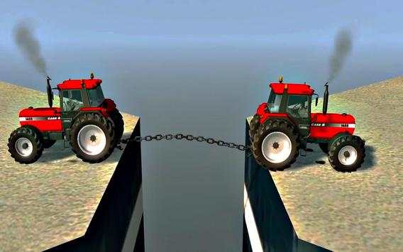 Chained Cars Driving : Tractor Farming Simulator screenshot 7