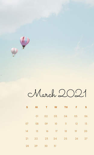 New Year Calendar Wallpaper 2021 screenshot 4