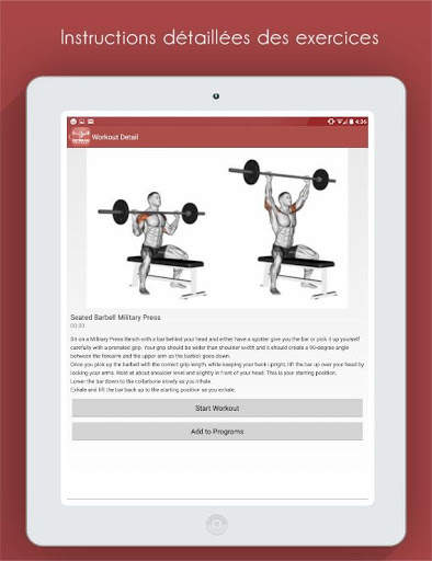 Programmes de Musculation screenshot 10