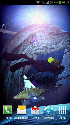 Atlantis 3D Pro Live Wallpaper screenshot 3
