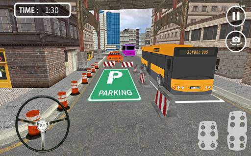Heavy Bus Parking Simulator: Free Game screenshot 3