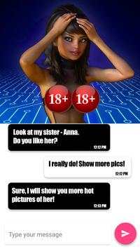 Talk with sexy girl prank screenshot 2
