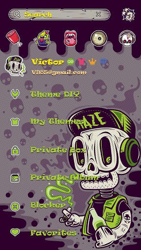 GO SMS GRAFFITI THEME screenshot 5
