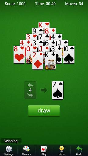 Pyramid Solitaire - Card Games screenshot 2