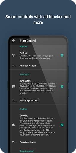 Black Browser : Simple, Secure, Fast & Cool UI screenshot 3