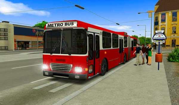 Real City Metro Bus 3D Simulation Game screenshot 2