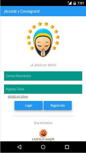 Conságrate App screenshot 1