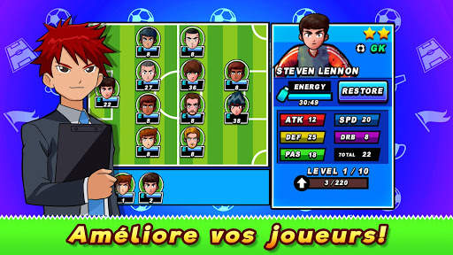 Soccer Heroes 2020 Capitaine de football: RPG screenshot 3