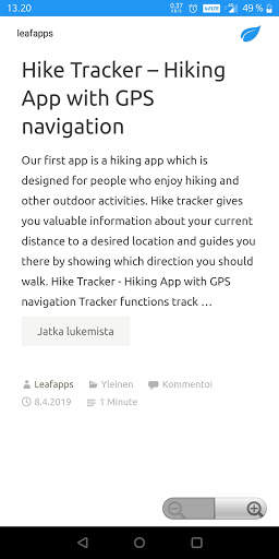 Mini Browser - Leafapps स्क्रीनशॉट 6