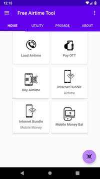 Free MTN Airtel Airtime & Utility Bills Tool App screenshot 1