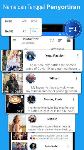DownWitter:  Foto & Video Pengunduh untuk Twitter screenshot 7