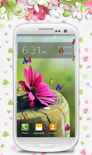 Butterflies Flying On Screen screenshot 2