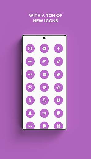 Lavender - A Flatcon Icon Pack screenshot 2