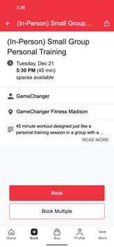 GameChanger Fitness screenshot 3