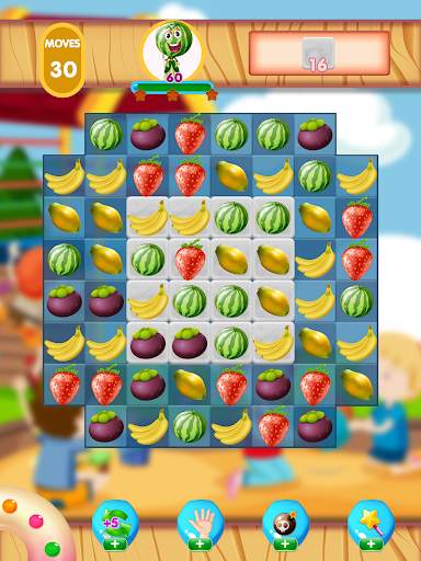 Fruit Mania Ellys Travel - Magic Garden Match 3 screenshot 7
