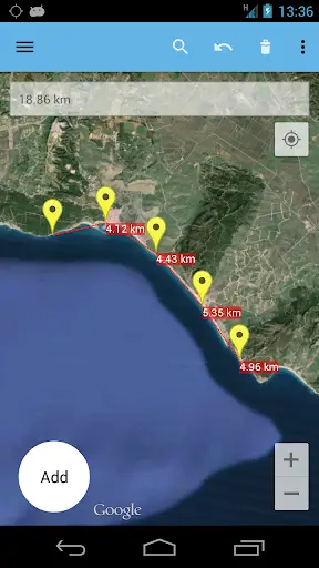 AndMeasure (Area & Distance) screenshot 4