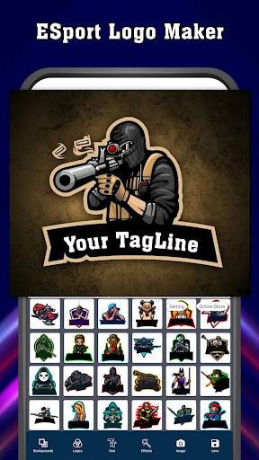 Logo Esport Maker - Create Gaming Logo Maker Free screenshot 2