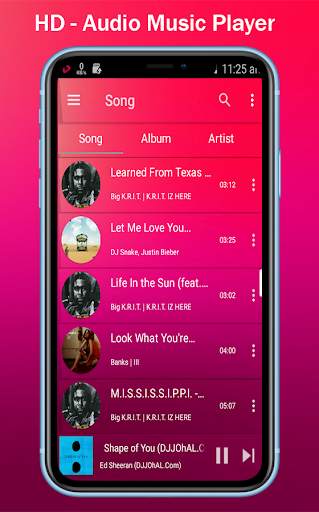 Music Player - MP3 Player, Audio Player Equalizer screenshot 2