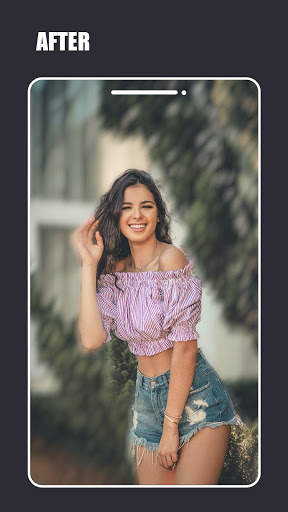 Selfie blur camera - Portrait image editor скриншот 8