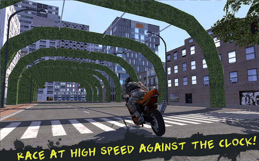 Furious Stadt Motorradrennen screenshot 1