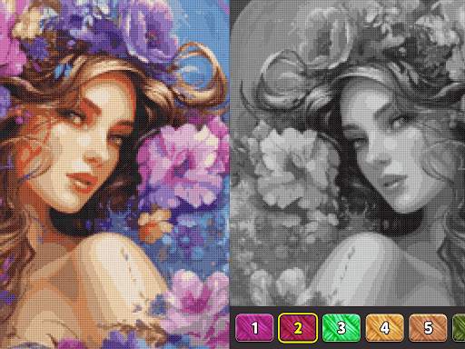 Cross Stitch: Color by Number screenshot 9