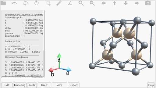 CrysX - 3D Viewer screenshot 1