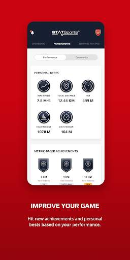 STATSports Arsenal FC Edition screenshot 4