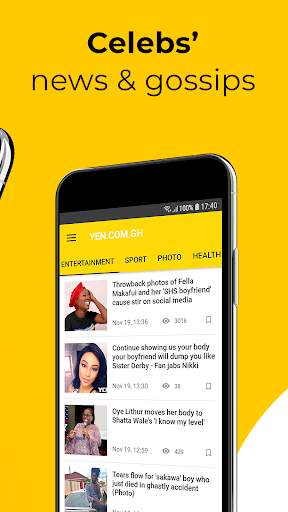 Ghana News: YEN Breaking & Trending News App screenshot 3