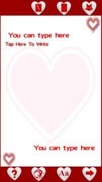Romantic Love Letters 7 تصوير الشاشة
