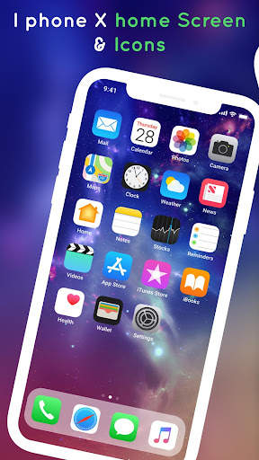 X Launcher : With OS13 Style Theme & Control screenshot 1