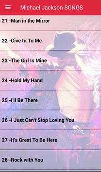 Michael Jackson Songs Offline ( Without internet ) screenshot 2